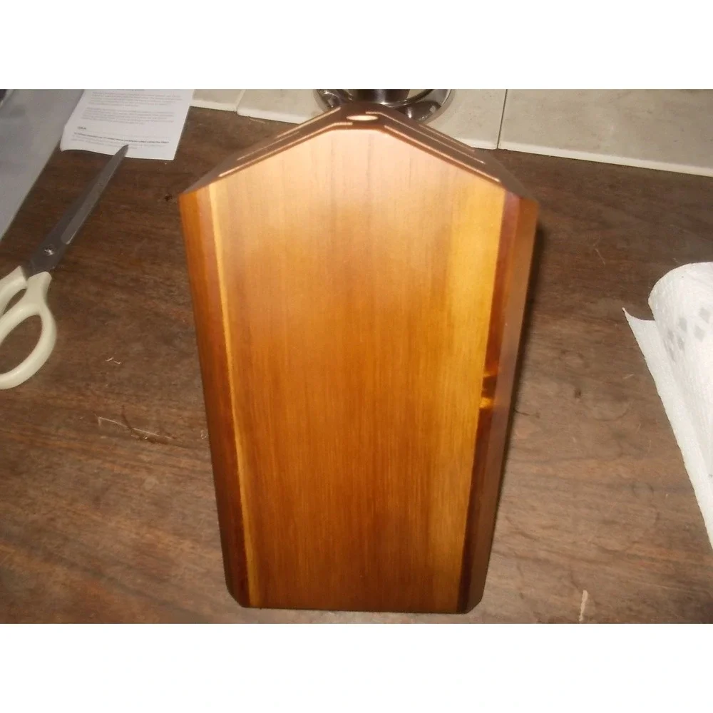Cangshan Acacia Wood Knife Block 12 Slot Kitchen Cutlery Storage Organizer